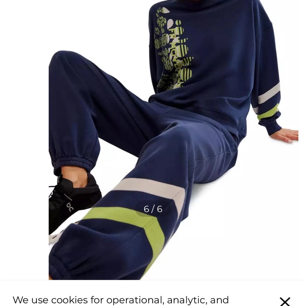 Free People Movement All Star logo sweat Pant